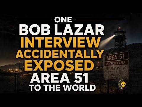 One Bob Lazar Interview Accidentally Exposed Area 51 to the World