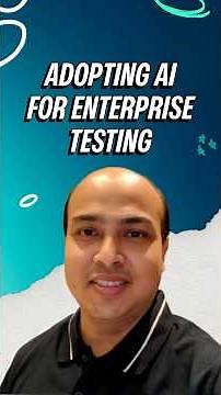 Adopting AI For Enterprise Testing Workflows!