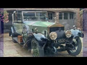 RREC Rolls-Royce classic car garage 1950s
