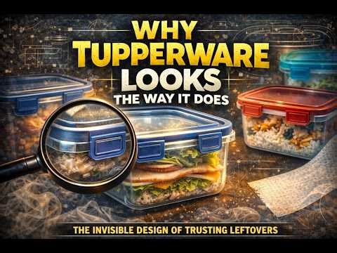 Why Tupperware Looks the Way It Does — The Invisible Design of Trusting Leftovers
