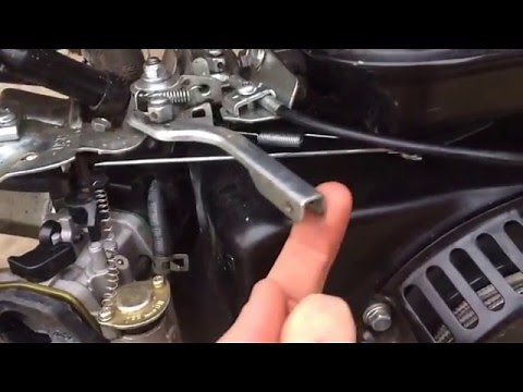 predator 212cc mini bike throttle assembly