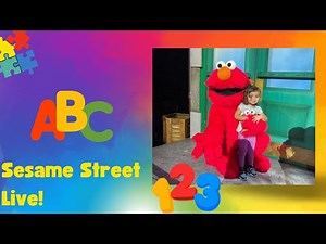 Sesame Street Live | Meet & Greet with Elmo and Cookie Monster #sesamestreet #sesamestreetcharacter