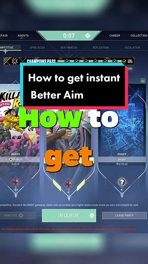 How to instant better aim 🙂 #foryoupage #valorantclips #valtok