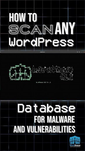 How To Scan Any WordPress Database for Malware and Vulnerabilities With Wordfence CLI #wordpress