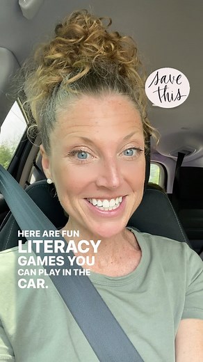 ✨Going on a Summer road trip 🚙? ✨ Play these games in the car to promote literacy and encourage conversations while having fun together in the car WITHOUT screens or devices 😳🤗 ✨You will want to SAVE this post for later✨ Follow @literacyandlindsay for more lit tips! . . . . . . #literacyandlindsay #literacycoaching #literacyinstruction #earlyyearsliteracy #scienceofreading #iteachkinders #structuredliteracy #kindergartenliteracy #phonics #phonologicalawareness #earlyyearsliteracyskills #teach