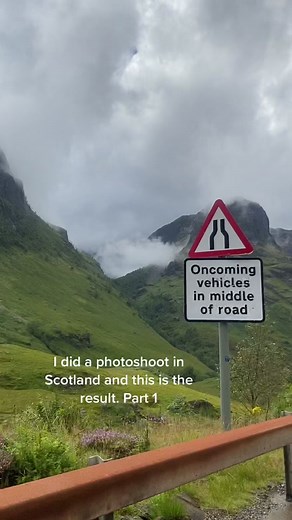 What an experience this was.. 😨 #photography #scotland #photoshoot #foryourpage