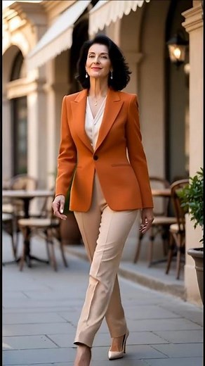 BLAZER ELEGANCIA QUE INSPIRA 50+ #blazer #elegancia #fashion #moda50plus