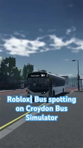 Roblox| Bus Spotting Thornton Heath Pond| Croydon London bus simulator #12