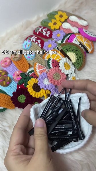 5.5 cm Alligator Hair Clips for Crafting