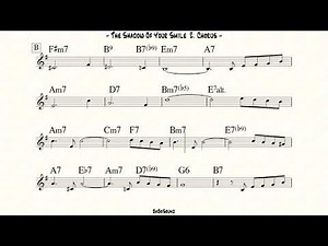 The Shadow Of Your Smile Backing Track For Bass (BPM 100)