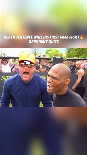 Death Sentence WINS His First Fight In Street Beefs! #knockout #mma #ufc #boxing #kickboxing