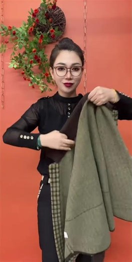 #Middle-aged and Elderly Women's Clothing #Coat