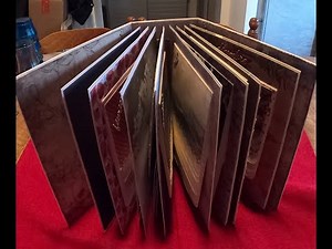 tuto structure album avec reliure accordéon débutant