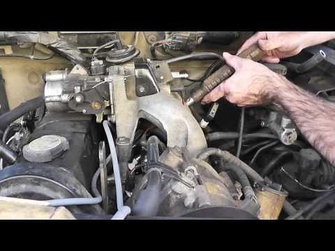 How To Replace Spark Plugs And Wires - 4 Cylinder Ford Ranger