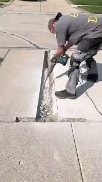 Driveway Crack Repair