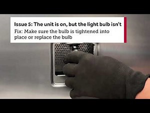 Amana Commercial Microwave Not Heating or Working: Troubleshooting Tips