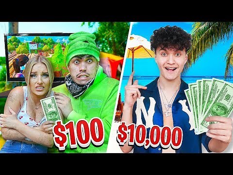 $10,000 HOLIDAY vs $100 HOLIDAY - FaZe Vs FaZe