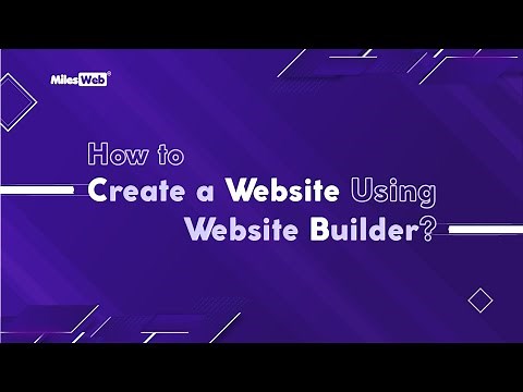How to Create a Website Using Website Builder? | MilesWeb