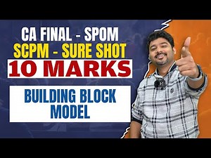 CA FINAL SPOM SCPM BBM BUILDING BLOCK MODEL by CA SANKALP KANSTIYA SURE SHOT 10 MARKS