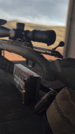 50K views · 1.1K reactions | 800 yards off a barricade… good to go for the Yukon. This Ruger Gen American 2 Predator topped with the daddy of rifle scopes, the Nightforce Optics ATACR 5-25x56 is already earning its keep.  Hornady ammo making that steel ring!! | Kristy Titus | Facebook