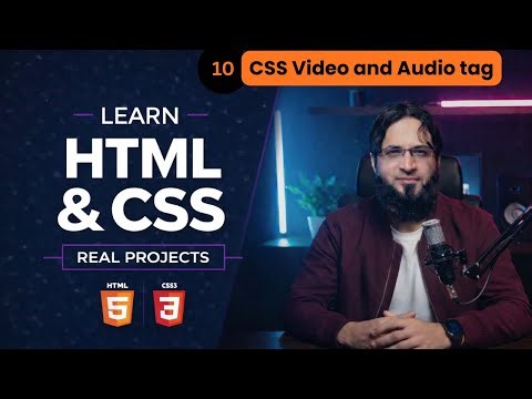 CSS Video and Audio tag
