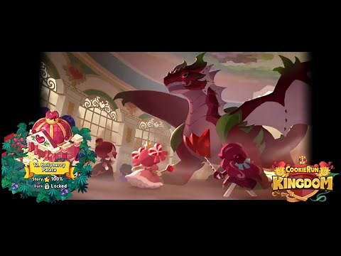 Cookie Run Kingdom : Episode 12 Hollyberry Palace Stage 1 - 29 Gameplay + Cutscenes