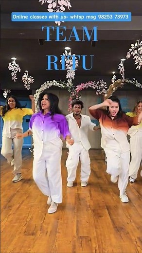 Sapphire- Team.Ritu onpine classes with the best dance team. whtsp msg on 98253 73973