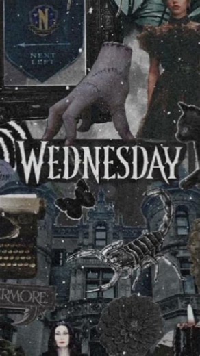 #wednesday #edit #jenna Ortega #wallpaper #short #aesthetic