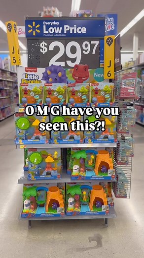 3.5K reactions · 221 shares | NEW Little People Dino, available exclusively at Walmart! Perfect for tiny hands, your preschooler can create their own dino adventures with these adorable sets. Find them in-store or online at Walmart.com! 練✨ | Fisher-Price | Facebook