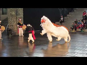 Korean Lion Dancing at the Andong Mask Dance Festival 2013