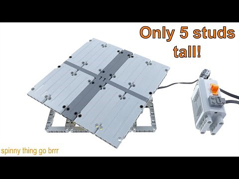 Extremely Compact LEGO Technic Turntable