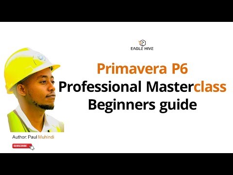 Introduction Primavera P6 Professional Masterclass
