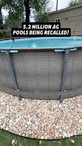 15K views · 35 reactions | Above Ground Swimming Pool Recalls! #recall #swimmingpool #swimmingpools #intex #bestway #swimming #drowning #parents #pool #pools | Mastering Mayhem | Facebook