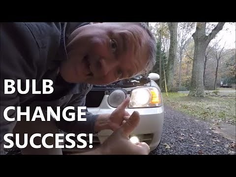 How To Change A Headlight Bulb - 2004 KIA Optima