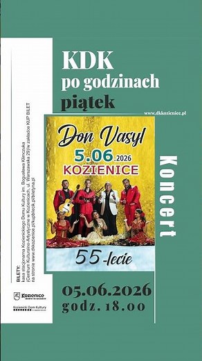 2026.06.05 Koncert jubileuszowy Don Vasyl i Gwiazdy Cygańskiej Pieśni pt. „Od Czardasza do Przeboju”