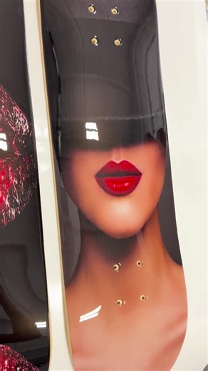 Modern Art Skateboard Deck Wall Decor: Designer Inspired, Made in USA, Set of 4 - Etsy