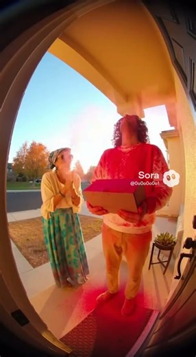 Mom Calls Her Powder Covered Thief Kid “ART” 😂🎨📦💥 #viral #shorts