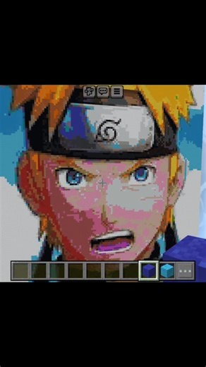 Minecraft build Naruto anime
