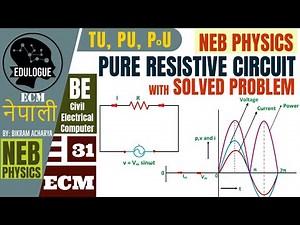 31. PURE RESISTIVE CIRCUIT || WITH SOLVED PROBLEMS || Explained in Nepali