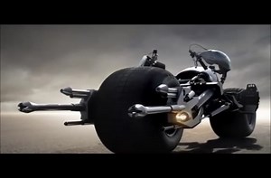 The Batpod.