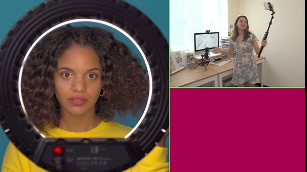 Streamplify MIC ARM RGB Cardioid Microphone with Mounting Arm for Streaming, Recording, Podcasting