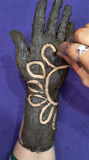 Stylish Mehndi Design ♥️ #shorts #mehndi #trending #stylish #latest #arabic #henna #mehandi #video