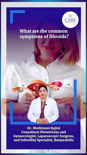 What are the Common Symptoms of Fibroids? | Dr. Muthineni Rajini | CARE Hospitals, Banjara Hills