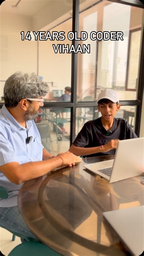 Shyam N Chawda on Instagram: "Meet my Gundo Vihaan — 14 years old and already coding like a pro! He’s mastered HTML, CSS, JavaScript, SQL, NoSQL, Python, C, and C++ , PHP,— yep, ALL of that! 🤯 From building classic games like Snake & Ladder and Rock-Paper-Scissors to diving deep into databases and algorithms🔥🎮 He did 10 #certifications too #YoungCoder #TeenTechWhiz #CodeLife #FutureEngineer #kuchhappyhojaye #ProudMoment 💡👨‍💻✨"