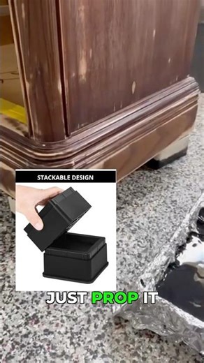 Secret Hack: Bed Risers for Painting Furniture!