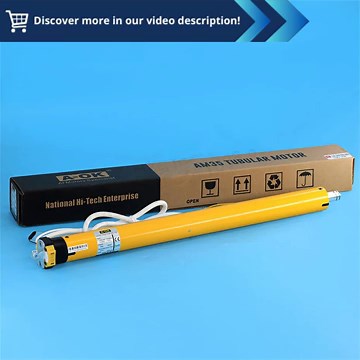 Smart Roller for Your Blinds: A-OK AM35 6/28 with Remote and Tuya App for Effortless Control