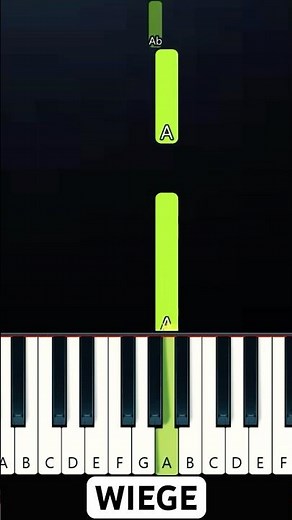 ALIEN STAGE - Wiege (Piano Tutorial)