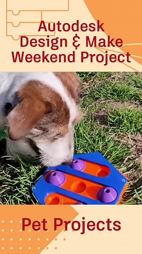Autodesk Design & Make Weekend Project: Pet Projects! Use Tinkercad to make something fun and/or useful for your faithful companion! 🐕 🐈 🐇 🐥 🐠 https://www.tinkercad.com/blog/weekend-projects-pet-projects 🐕 🐈 🐇 🐥 🐠 #AutodeskDesignAndMake #MadeWithTinkercad #TeachWithTinkercad #TinkercadDesign #TinkercadProjects #STEAMeducation #STEMeducation #MakeAnything #TinkercadWeekendProject #3Dprinting #3Dprinted #3Dprint #petprojects
