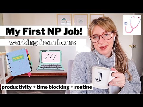 Day in the Life as a Nurse Practitioner (Working from Home & Remote Telemedicine)