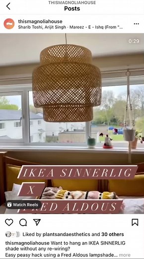 Eeasy IKEA Sinnerlig Hack for Rental Homes